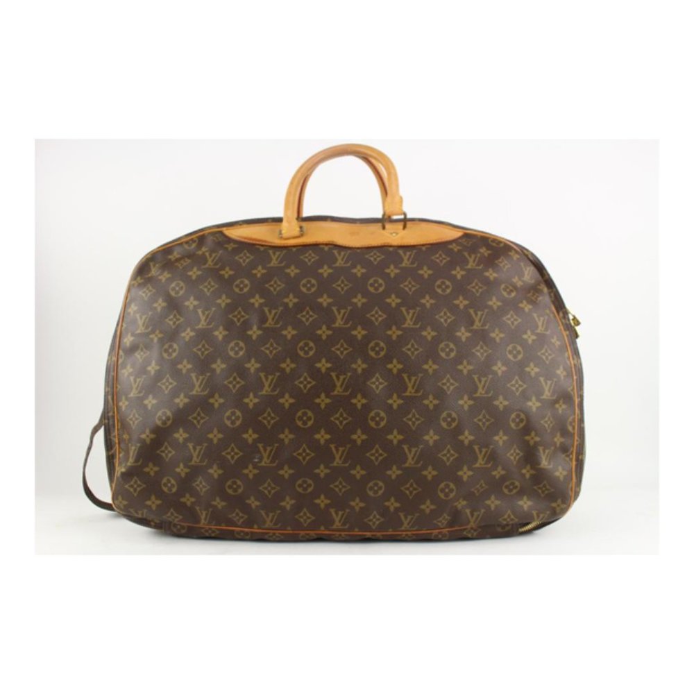 Louis Vuitton Monogram Alize 2 Poches Suitcase Luggage with Bandouliere Strap - Picture 8 of 12